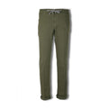 Pants - CARACCIOLO Cotton & Silk Stretch Elastic Waistband + Zip