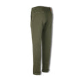 Pants - CARACCIOLO Cotton & Silk Stretch Elastic Waistband + Zip