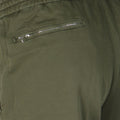 Pants - CARACCIOLO Cotton & Silk Stretch Elastic Waistband + Zip