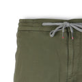 Pants - CARACCIOLO Cotton & Silk Stretch Elastic Waistband + Zip
