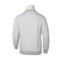 Sweater - Striped Cotton Crew Neck