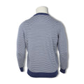 Sweater - Striped Cotton Crew Neck