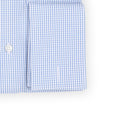 Shirt - BOSTON Mini Checkered Cotton Double Cuff