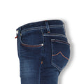 Jeans - J688 Jersey Cotton Stretch Royal Blue Patch