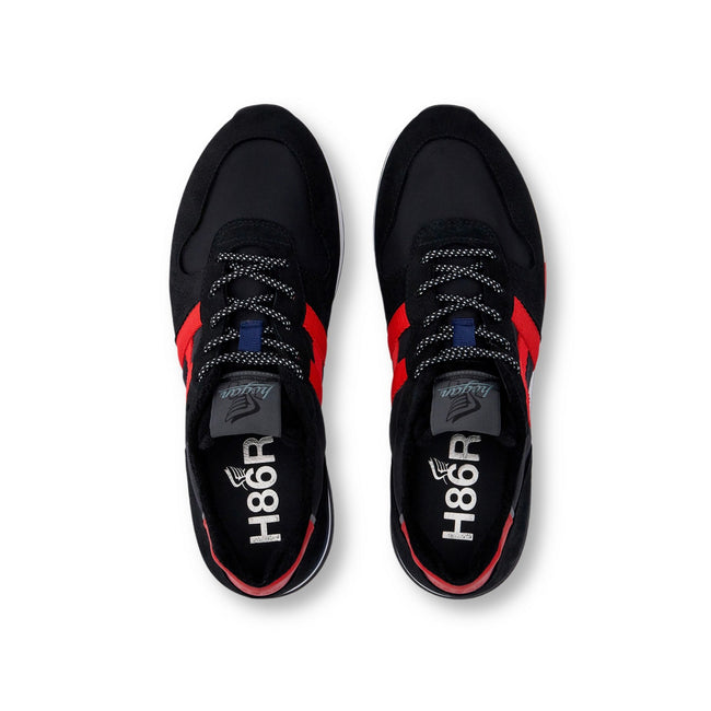 H383 New Running Coloured Suede And Canvas Sneakers