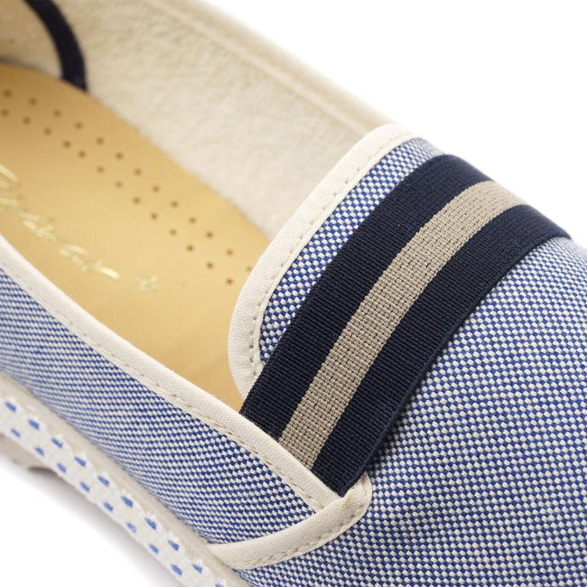 Espadrilles COLLEGE BLUISH Plain Colour Oxford Cotton