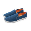 Espadrilles - CLASSIC JEAN Medium Denim, Cotton Piping & Gum Soles