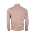 Sweater - STOWBRIDGE Cotton, Silk & Cashmere Stand-Up Collar Zipped