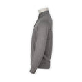 Sweater - STOWBRIDGE Cotton, Silk & Cashmere Stand-Up Collar Zipped