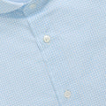 Shirt - Checkered Cotton Stretch Single Cuff