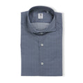 Shirt - Checkered Cotton Stretch Single Cuff