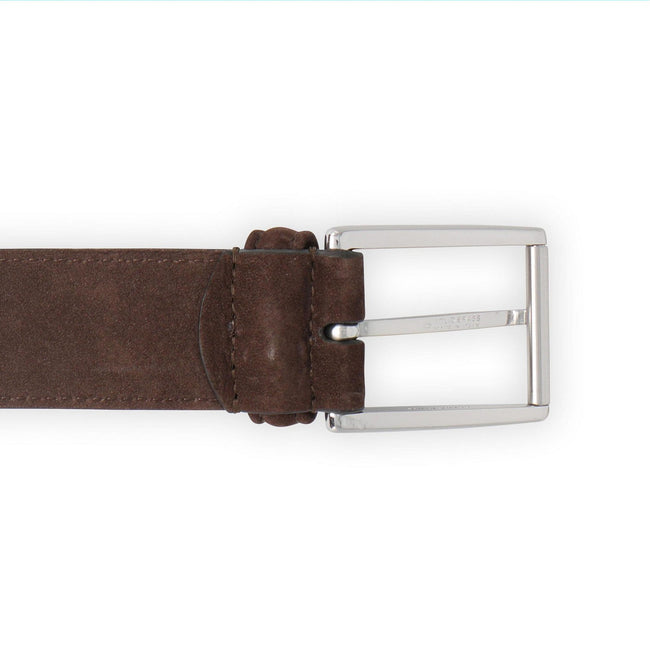 Belt Plain Colour Grained Suede