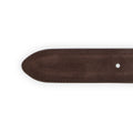Belt Plain Colour Grained Suede