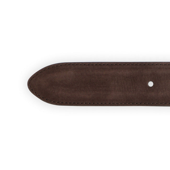 Belt Plain Colour Grained Suede