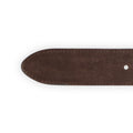 Belt Plain Colour Grained Suede
