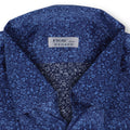 Shirt - MIAMI Flowers Pattern Silk Polso B Cuff