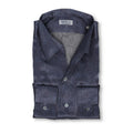Shirt - MIAMI Paisley Pattern Silk Polso B Cuff