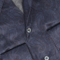 Shirt - MIAMI Paisley Pattern Silk Polso B Cuff