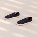 Sneakers - PRAIANO Linen & Rubber Soles Lace-Ups