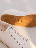 Sneakers - PRAIANO Linen & Rubber Soles Lace-Ups