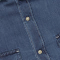 Denim Cotton Single Cuff Long Sleeves Shirt