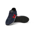 H383 New Running Coloured Nubuck And Nylon Sneakers