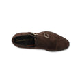 Double Monks Plain Colour Suede