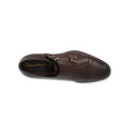 Double Monks Plain Colour Leather