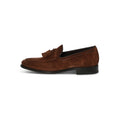 Tassels Loafers Plain Colour Suede