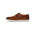 Sneakers Double Monks Plain Colour Suede
