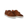 Sneakers Double Monks Plain Colour Suede