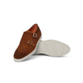 Sneakers Double Monks Plain Colour Suede