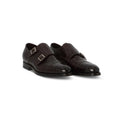 Double Monks Plain Colour Alligator