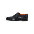 Oxfords Plain Colour Alligator Lace-Ups