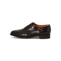 Oxfords Plain Colour Alligator Lace-Ups