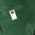 Pants - Large Rib Velvet Cotton Stretch