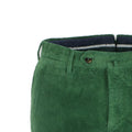 Pants - Large Rib Velvet Cotton Stretch