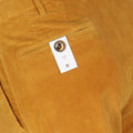 Pants - Large Rib Velvet Cotton Stretch