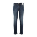 Jeans - Super Slim Cotton, Polyester Stretch Black Patch