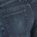 Jeans - Super Slim Cotton, Polyester Stretch Black Patch