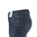 Jeans - Super Slim Cotton, Polyester Stretch Black Patch