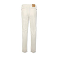 Pants - CARACCIOLO Drill Cotton & Cashmere Stretch Elastic Waistband + Zip