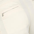Pants - CARACCIOLO Drill Cotton & Cashmere Stretch Elastic Waistband + Zip