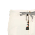 Pants - CARACCIOLO Drill Cotton & Cashmere Stretch Elastic Waistband + Zip