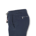 Pants - CARACCIOLO Drill Cotton & Cashmere Stretch Elastic Waistband + Zip