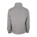 Overshirt - Jersey Wool Double Face Knitted Fabric + Buttoned