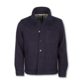 Overshirt - Jersey Wool Double Face Knitted Fabric + Buttoned