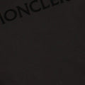 Sweatershirt - Cotton Crew Neck Flocked Moncler Logo