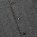 Overshirt - Brushed Cotton & Wool Buttoned