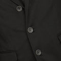 Double Coat - Cashmere Detachable Bib + Buttoned
